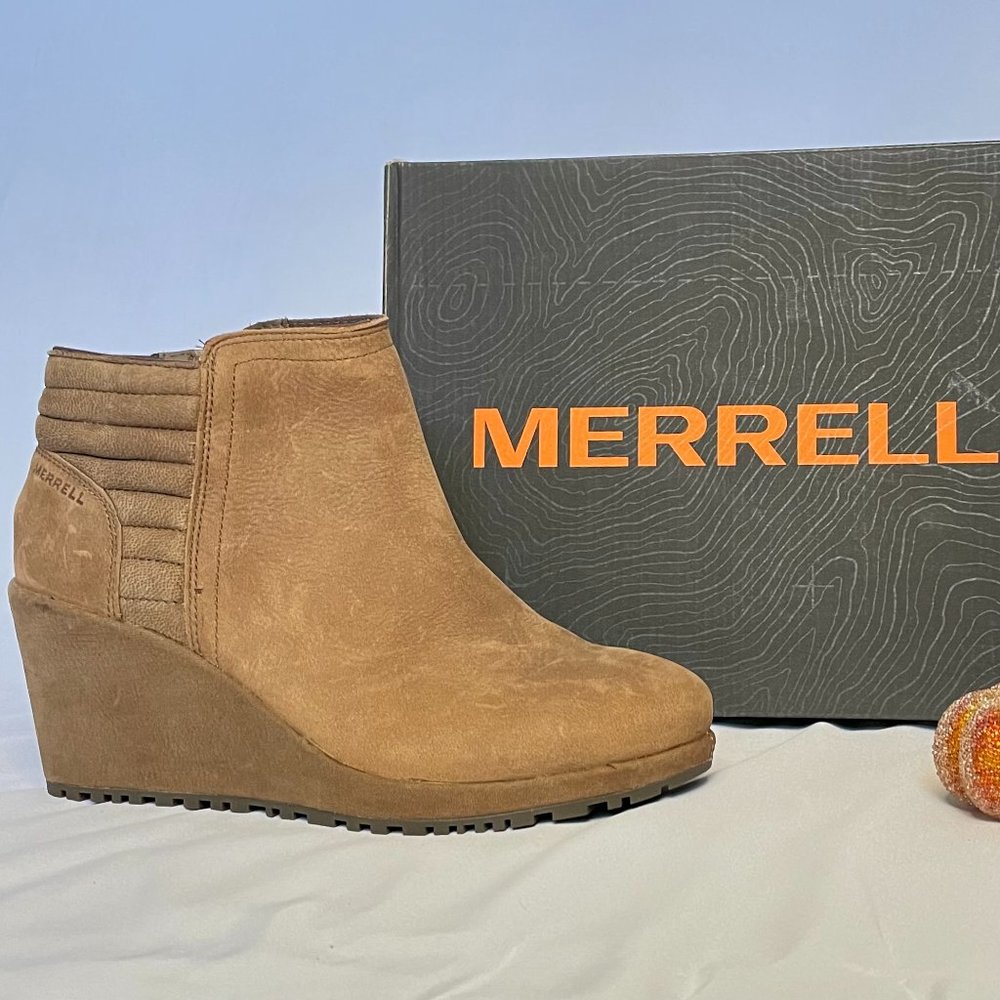 (College Career Dept Charity) Merrell Womens Tremblant Wedge  (NEW)